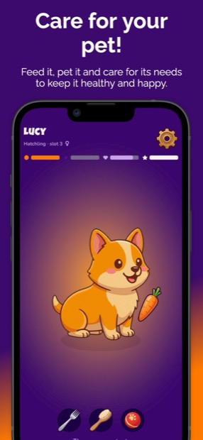 Pocket Pet app screenshot